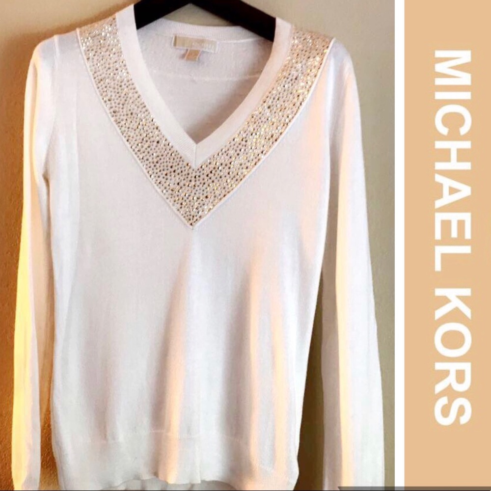 ✨NWOT✨ Michael Kors Ivory sweater